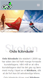 Mobile Screenshot of oslokiteskole.no